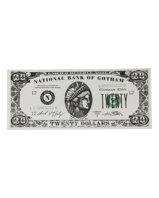 "Batman Forever" Set of Ten (10) Prop $20 Bills