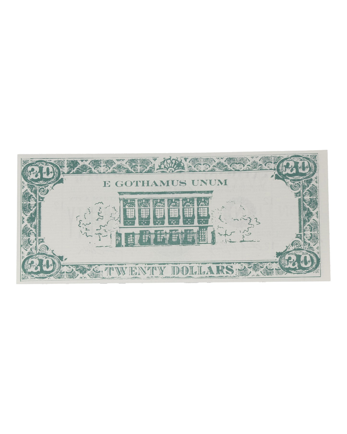 "Batman Forever" Set of Ten (10) Prop $20 Bills