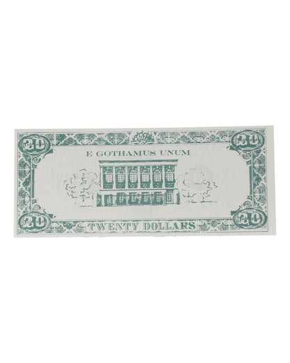 "Batman Forever" Set of Ten (10) Prop $20 Bills