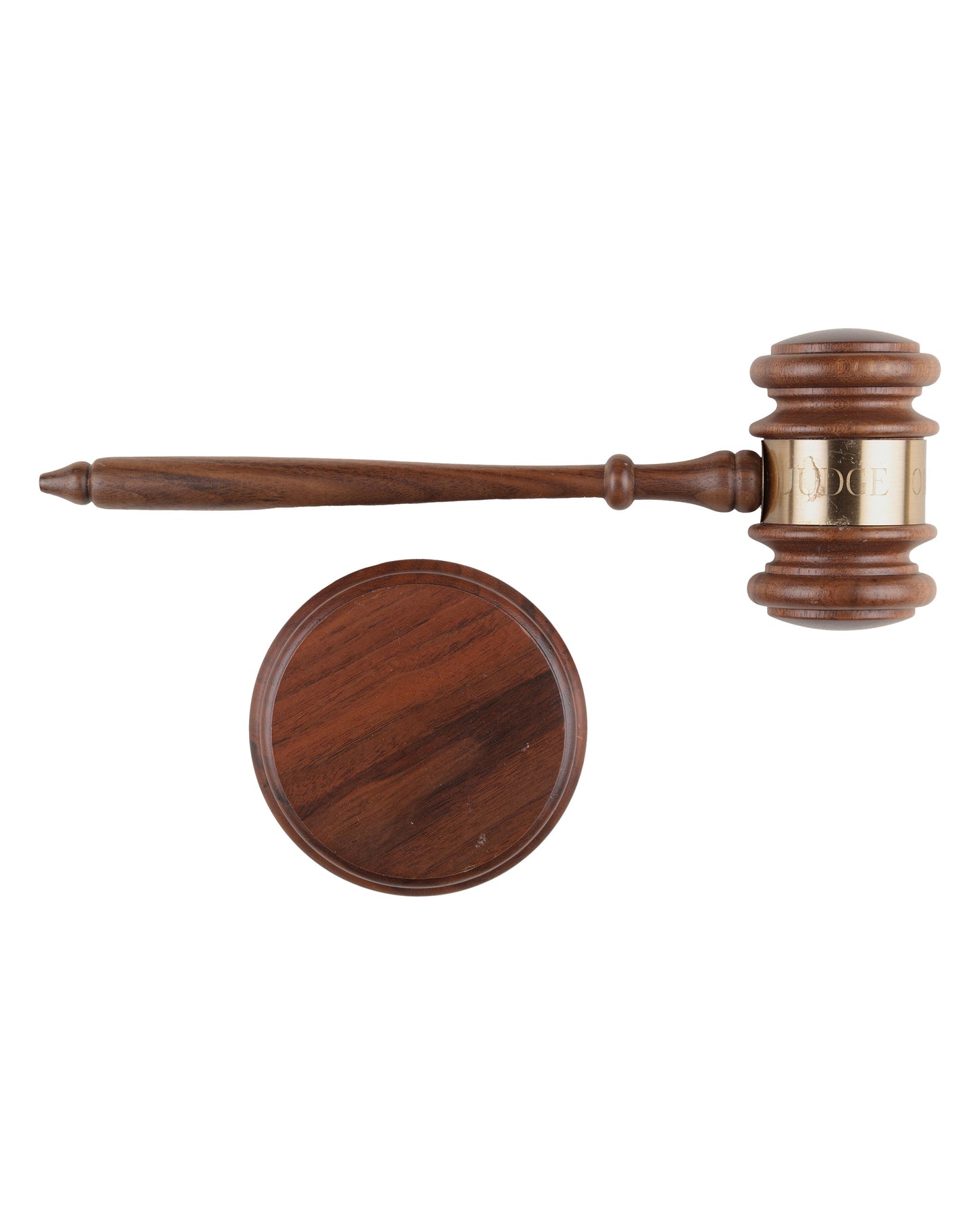 "A Time to Kill" Judge Omar Noose's (Patrick McGoohan) Gavel with Base