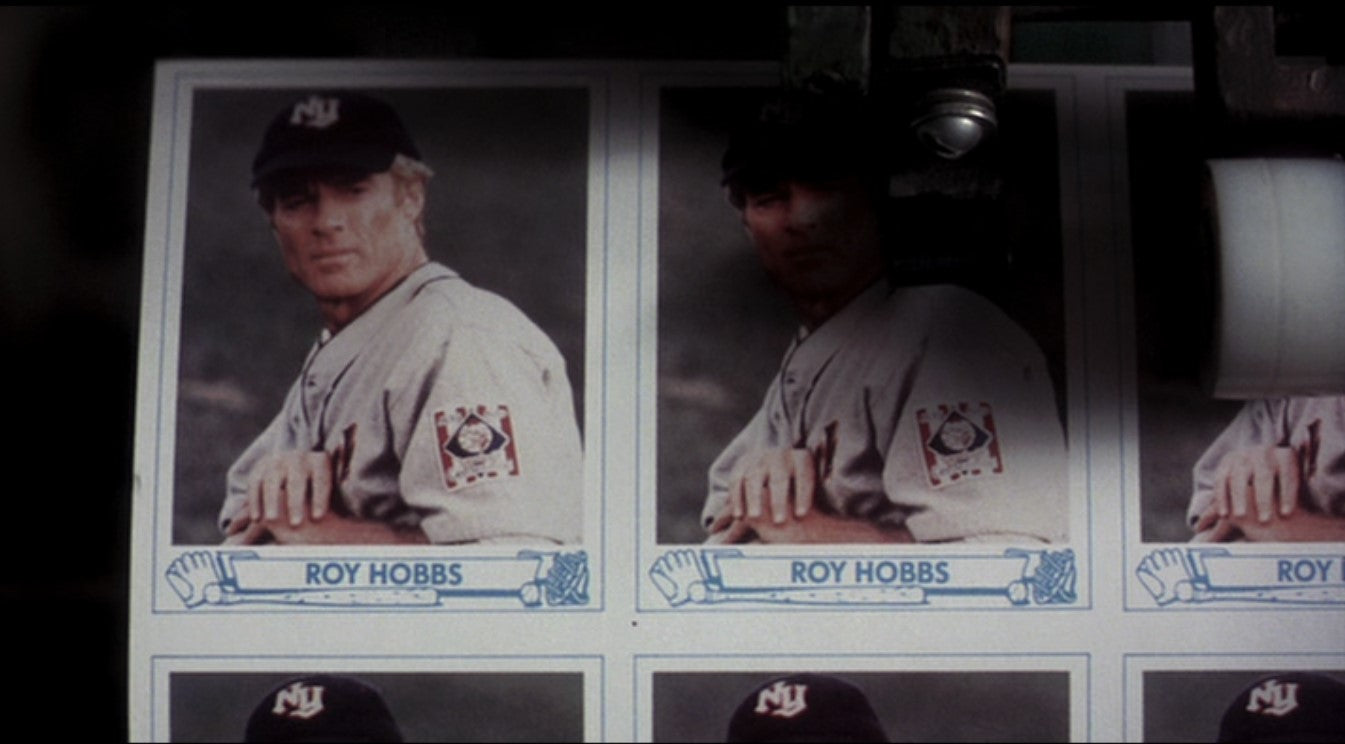 "The Natural" Roy Hobbs' (Robert Redford) Baseball Card