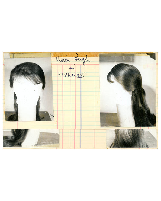 Set of 18 Vintage Wig Creations, Limited Index Cards (1960s–70s)
