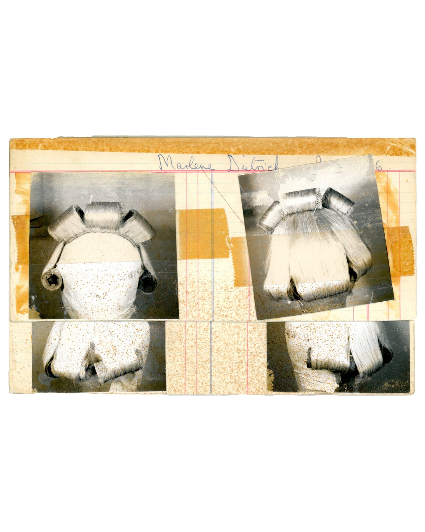 Set of 18 Vintage Wig Creations, Limited Index Cards (1960s–70s)