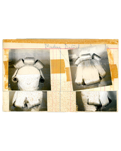 Set of 18 Vintage Wig Creations, Limited Index Cards (1960s–70s)