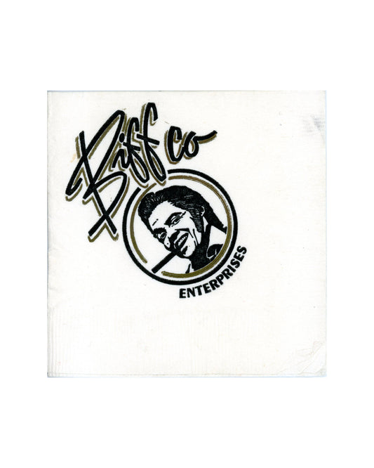 "Back to the Future Part II" Biff Co. Enterprises Napkin