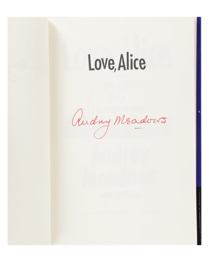 Set of Two (2) Autographed "The Honeymooners" (TV Series) Books - Including Audrey Meadows