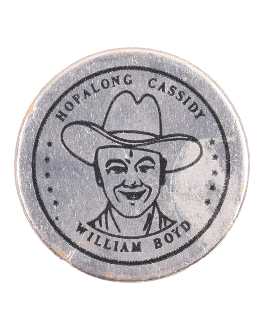 "Hopalong Cassidy" Hopalong Cassidy (William Boyd) Cardboard Token