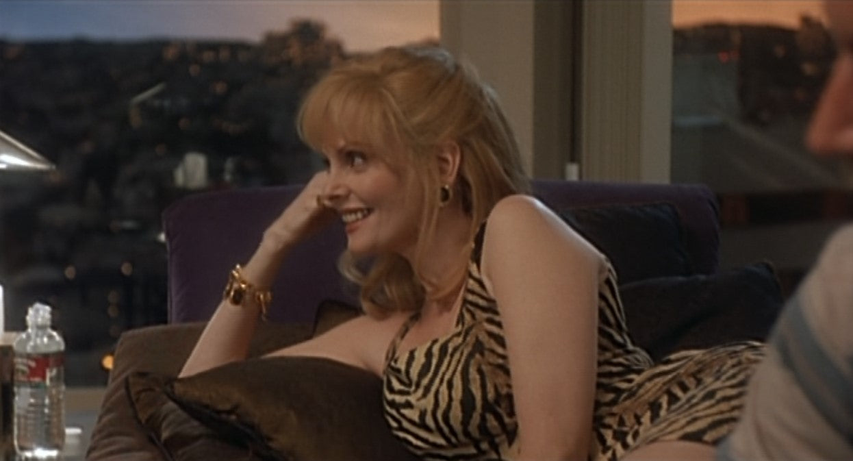 "Color of Night" Sondra's (Lesley Ann Warren) Dress, Brassiere, and Shoes