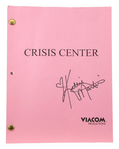 "Crisis Center" (TV Series) Script Autographed by Kellie Martin