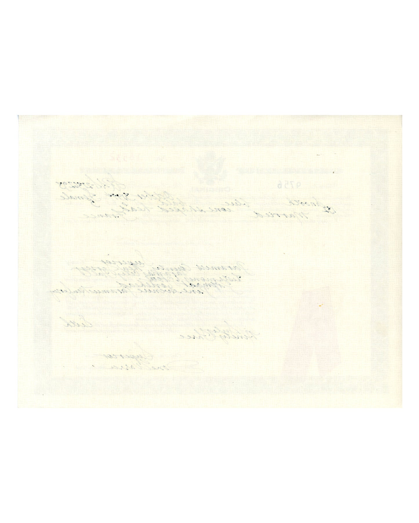 "Coneheads" Prymatt Conehead's (Jane Curtain) Prop Certificate of Naturalization