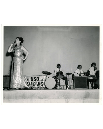 Collection of Dorothy Lamour Photographs and Souvenir Ashtray from Guantanamo Bay