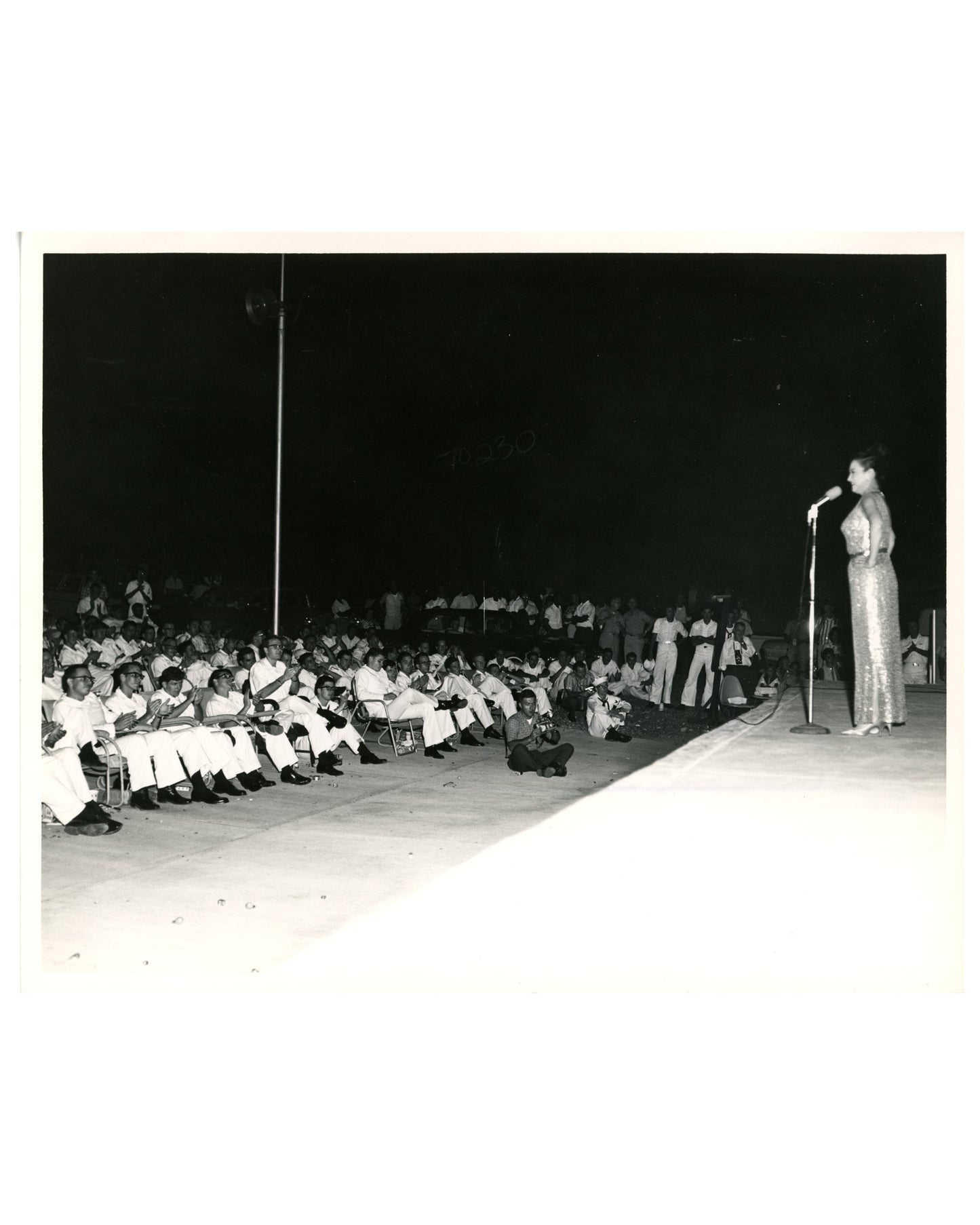 Collection of Dorothy Lamour Photographs and Souvenir Ashtray from Guantanamo Bay