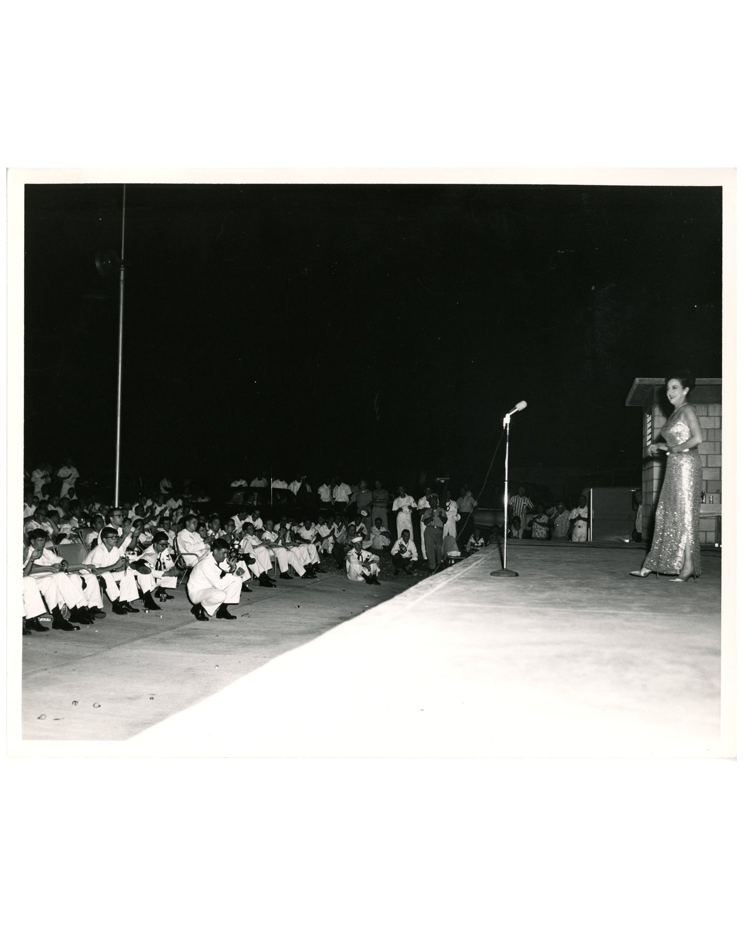 Collection of Dorothy Lamour Photographs and Souvenir Ashtray from Guantanamo Bay