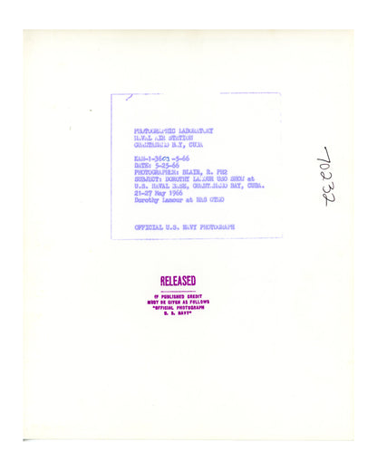 Collection of Dorothy Lamour Photographs and Souvenir Ashtray from Guantanamo Bay