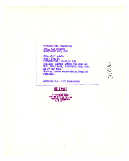 Collection of Dorothy Lamour Photographs and Souvenir Ashtray from Guantanamo Bay