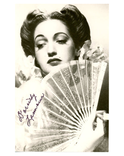 Collection of 10 Autographed Dorothy Lamour Photographs