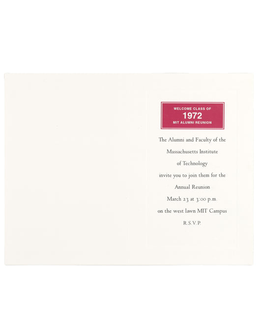 "Good Will Hunting" Prop Invitation