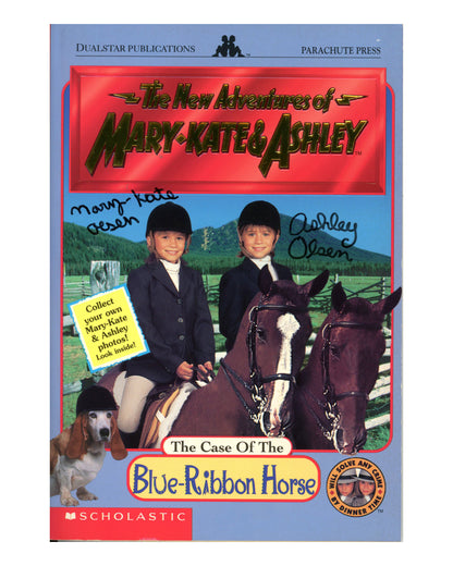 The New Adventures of Mary-Kate & Ashley Autographed Book