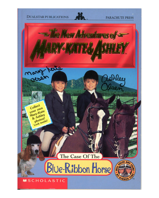 The New Adventures of Mary-Kate & Ashley Autographed Book