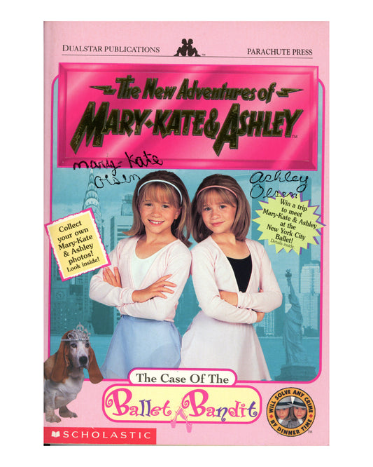 The New Adventures of Mary-Kate & Ashley Autographed Book
