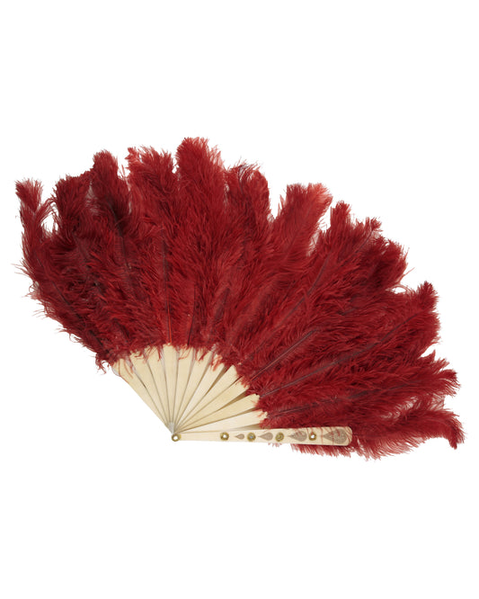 "Moulin Rouge!" Feathered Fan
