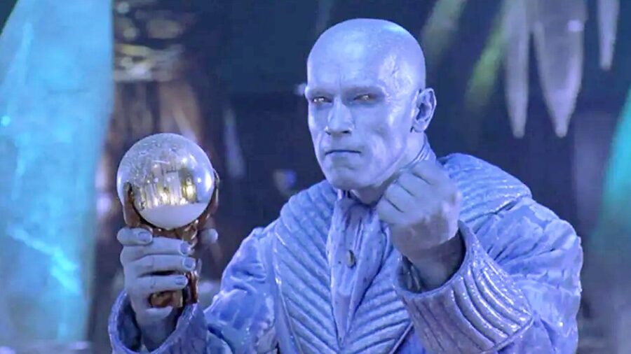 "Batman & Robin" Mr. Freeze (Arnold Schwarzenegger) Life-Size Fiberglass Display Bust