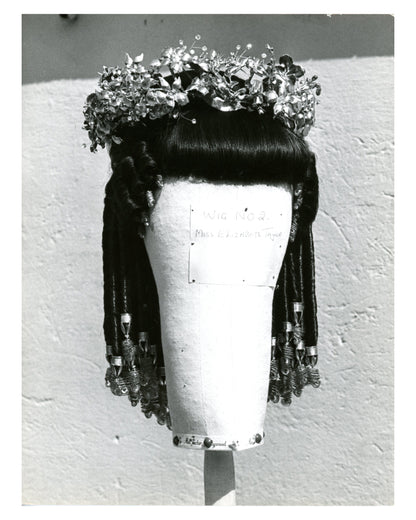 "Cleopatra" (1963) Set 40 Black & White Wig Photographs