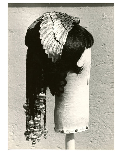 "Cleopatra" (1963) Set 40 Black & White Wig Photographs