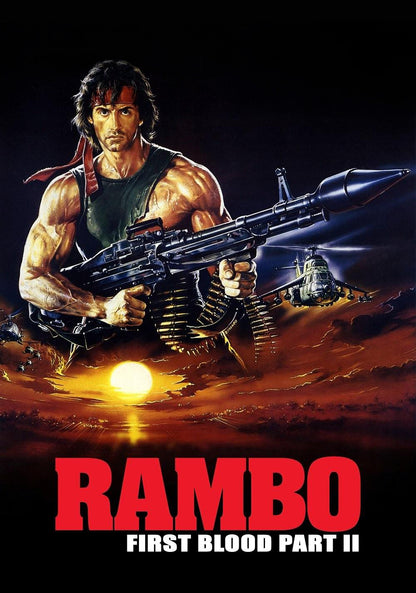 "Rambo: First Blood Part II" Licensed T-Shirt