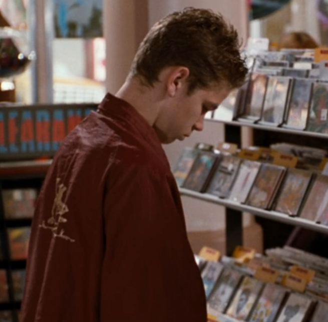 "Empire Records" Warren's (Brendan Sexton III) Costume and Script Pages