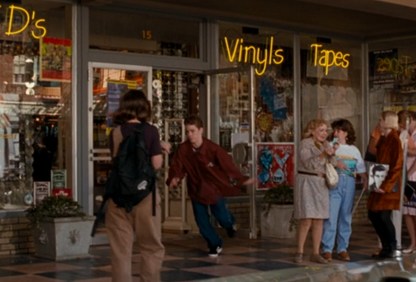 "Empire Records" Warren's (Brendan Sexton III) Costume and Script Pages