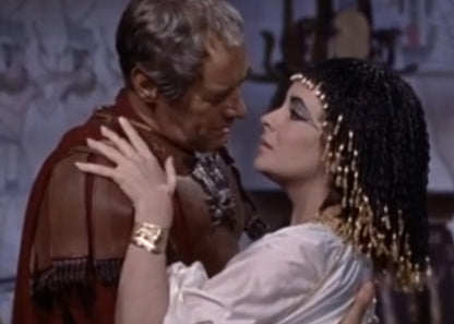 "Cleopatra" (1963) Set 40 Black & White Wig Photographs