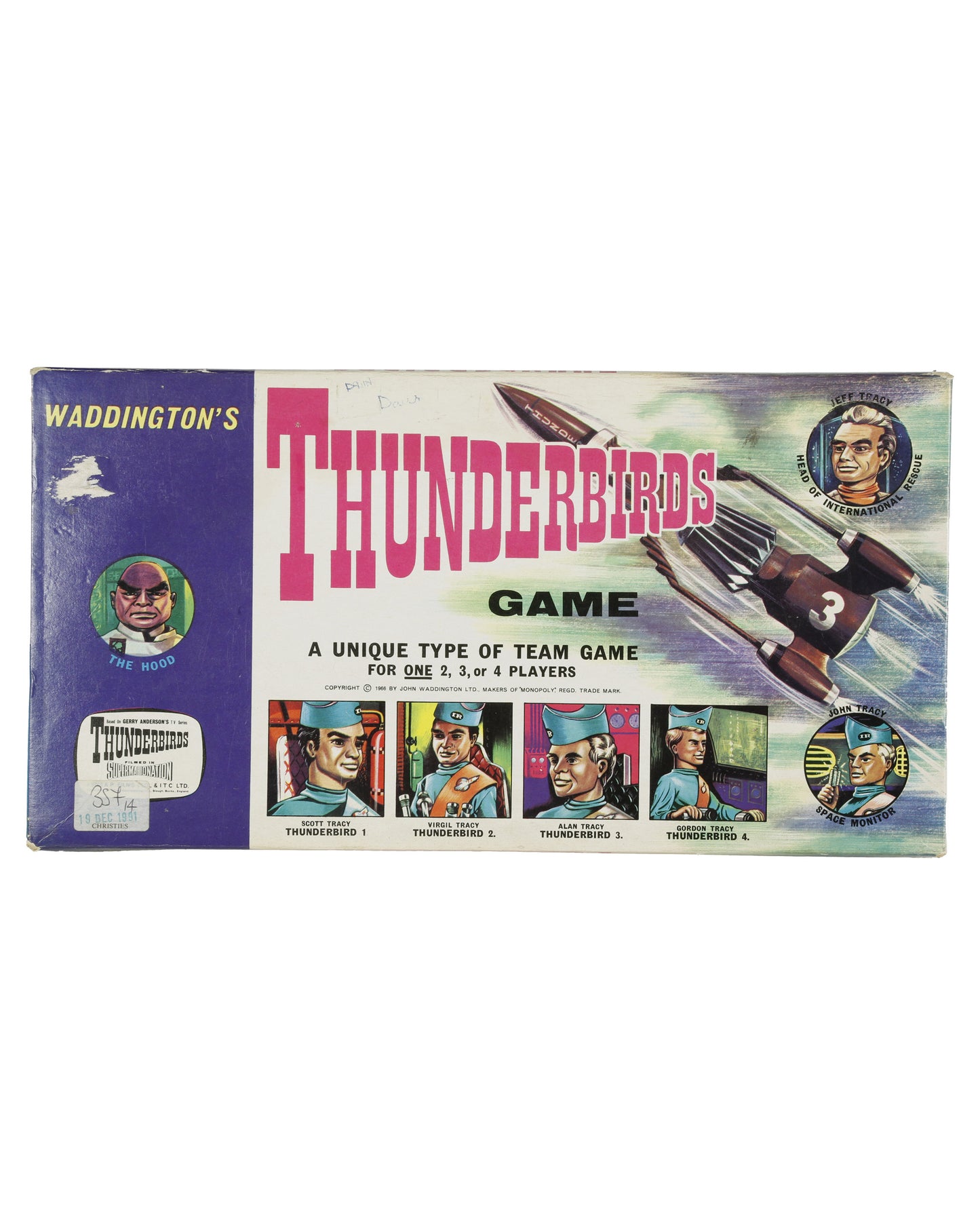"Thunderbirds" (TV Series) Boardgame